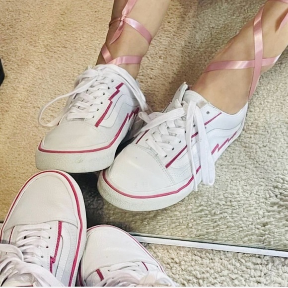 Vans Old School ‘ Bolt - Pop Pink Glow - Picture 5 of 12